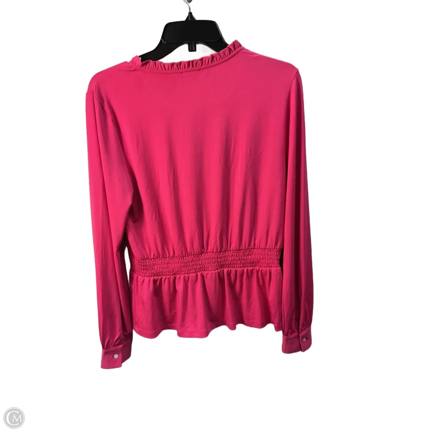 Top Long Sleeve By Ann Taylor In Pink, Size: Xs