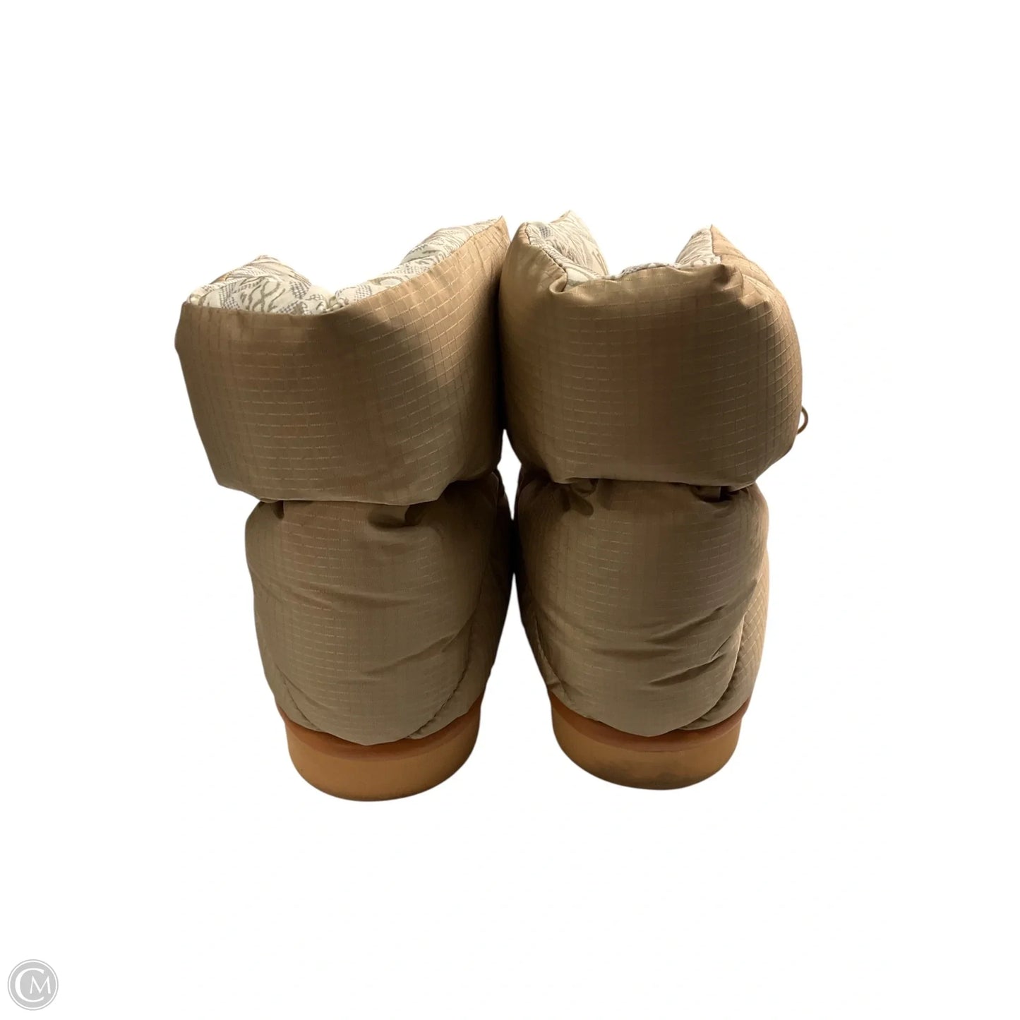 Boots Luxury Designer By Louis Vuitton In Brown, Size: 9