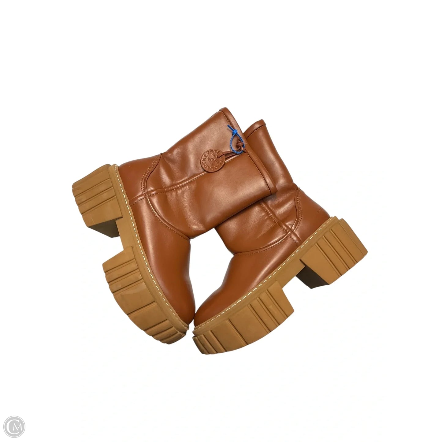 Boots Luxury Designer By Stella Mccartney In Brown, Size: 10