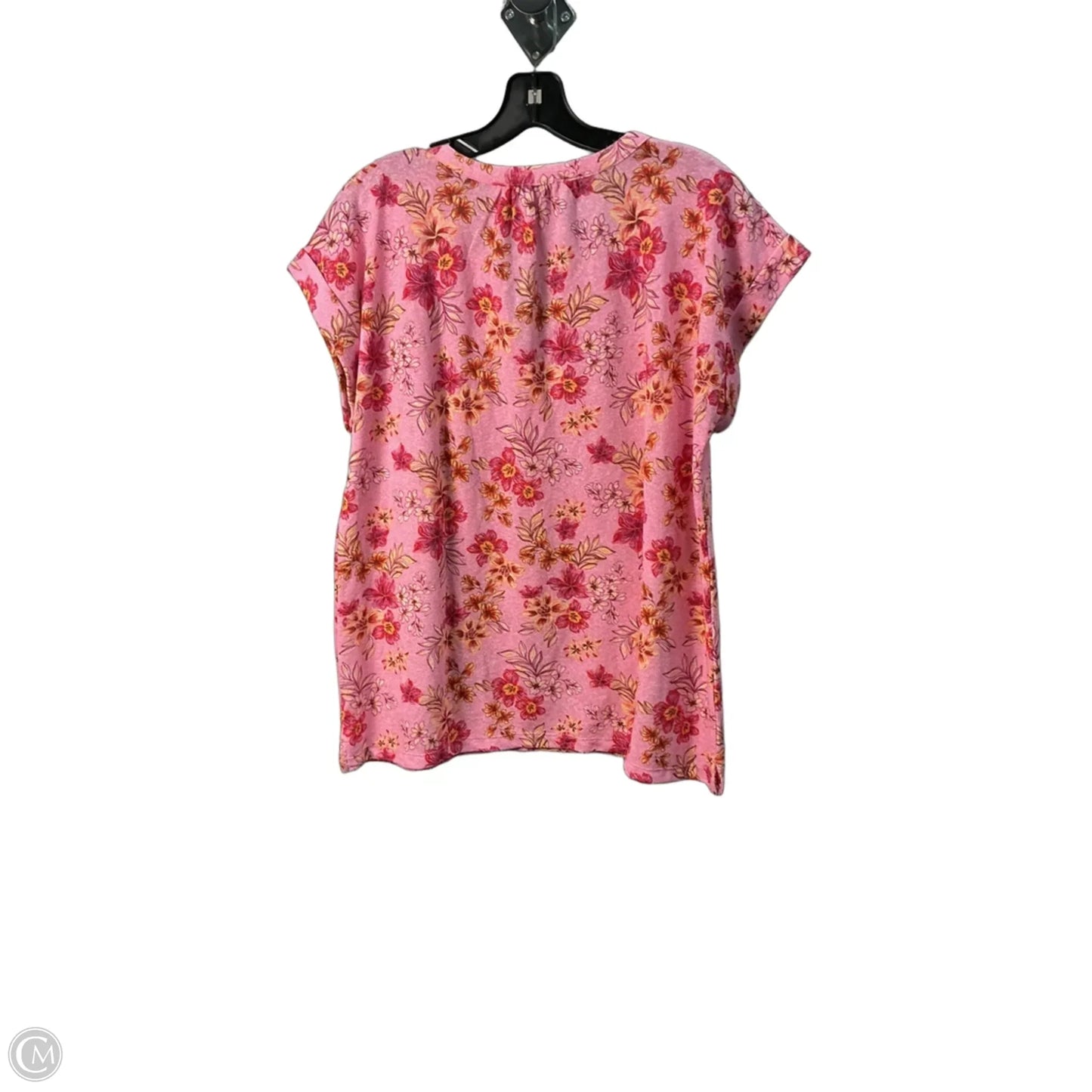 Top Sleeveless By Loft In Pink, Size: S