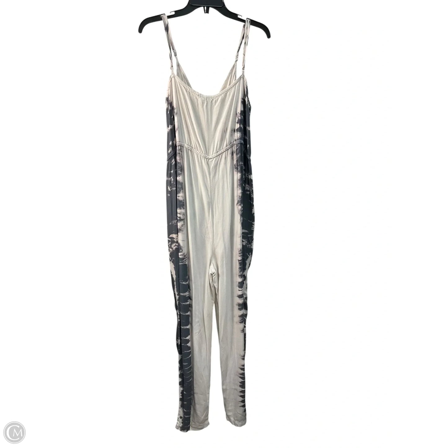 Jumpsuit By Dolan Left Coast In Tie Dye Print, Size: L