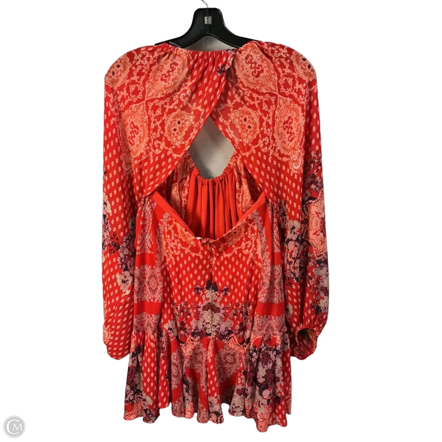 Dress Casual Midi By Free People In Red, Size: L