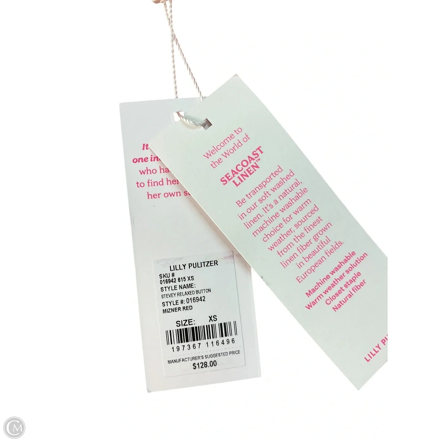 Top Long Sleeve Designer By Lilly Pulitzer In Orange, Size: Xs