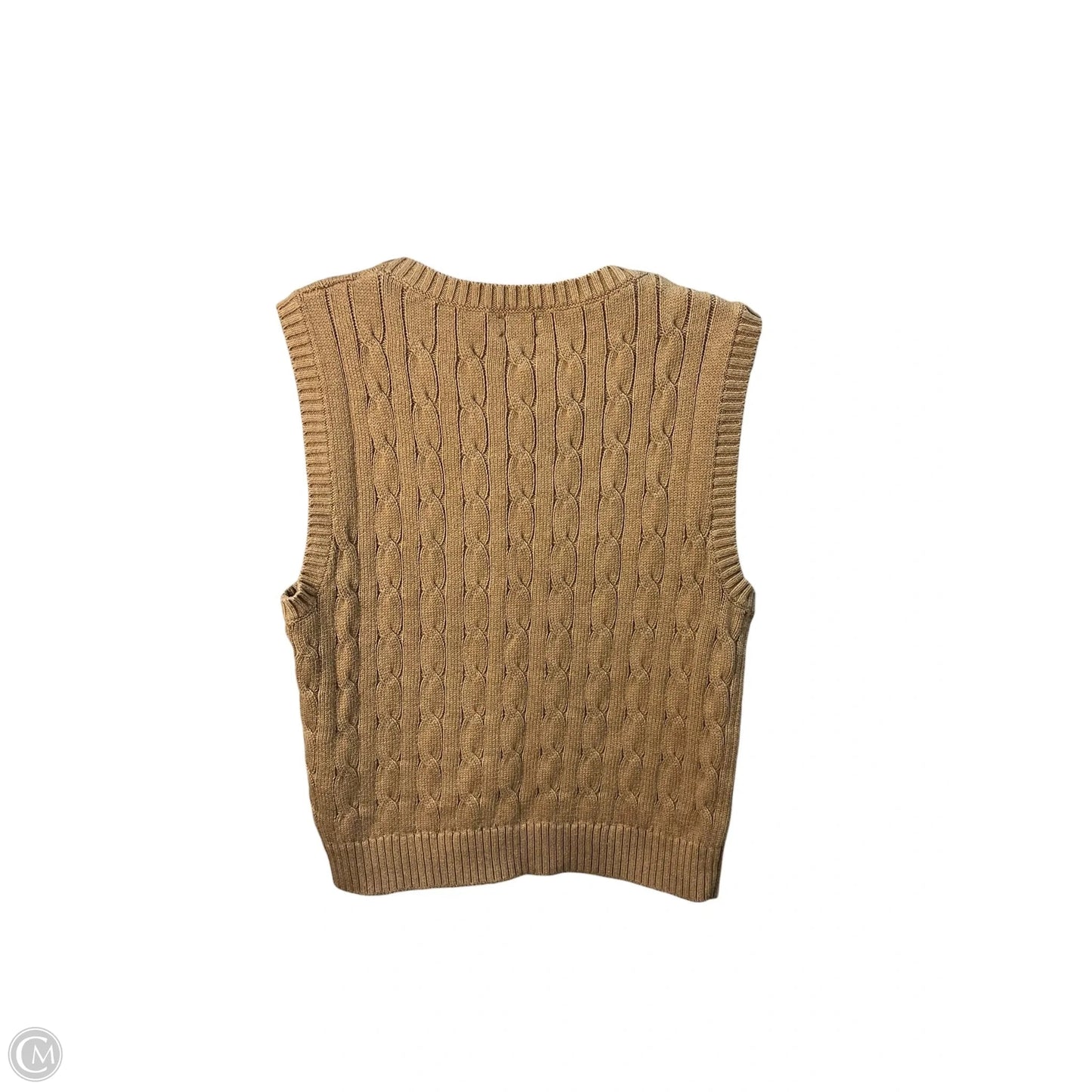 Top Sleeveless By J. Crew In Brown, Size: S