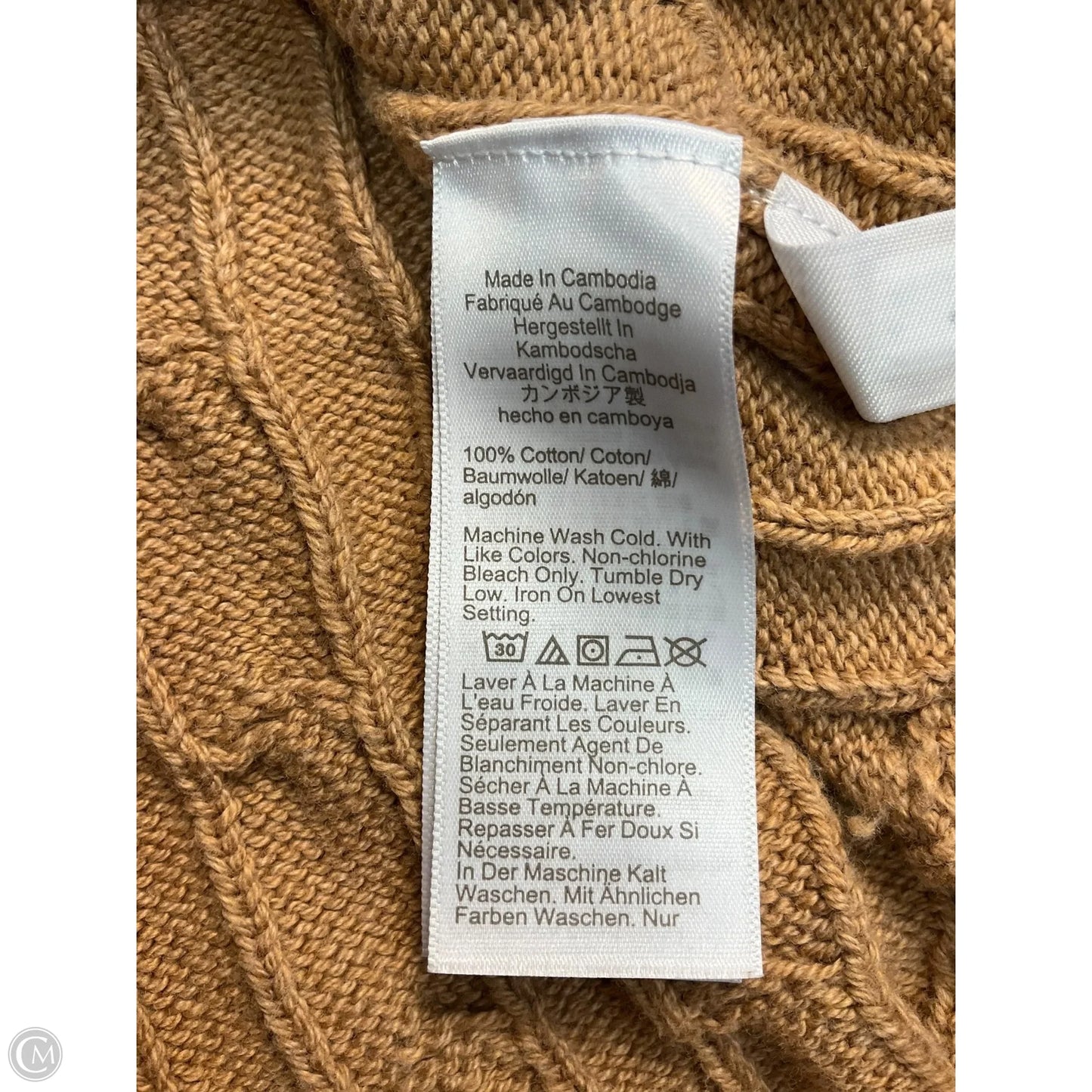 Top Sleeveless By J. Crew In Brown, Size: S