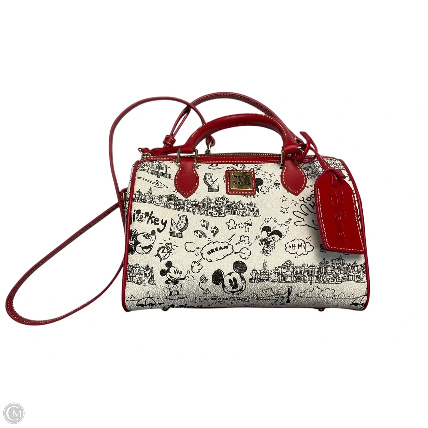 Crossbody Designer By Dooney And Bourke, Size: Medium