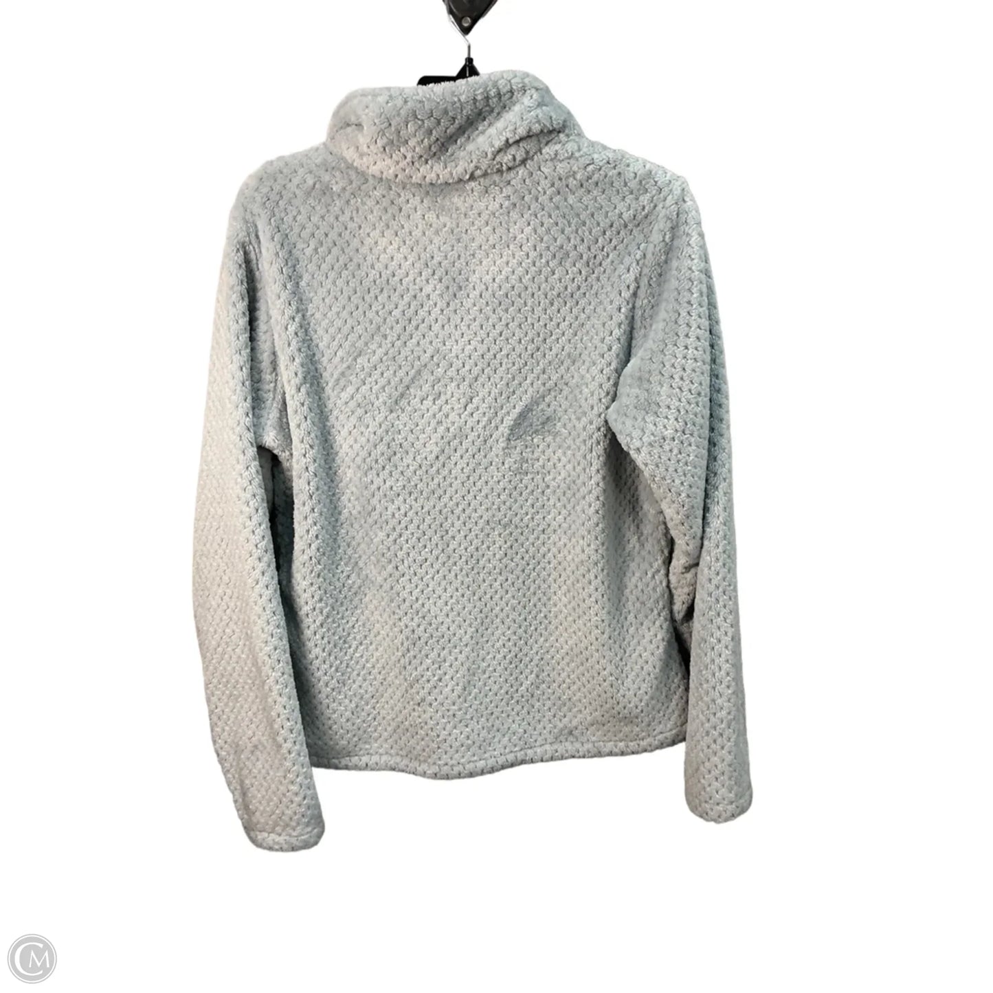 Jacket Faux Fur & Sherpa By Columbia In Blue, Size: L