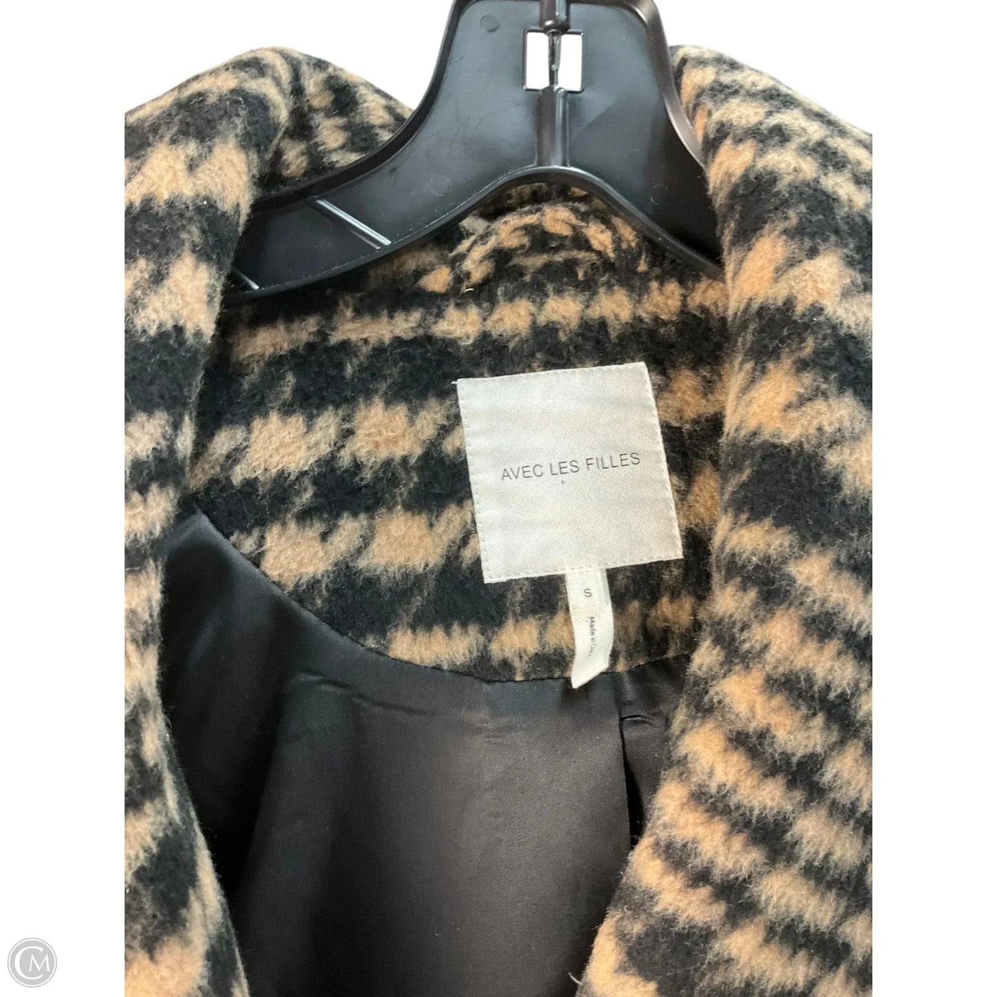 Coat Peacoat By Avec Les Filles In Brown, Size: S