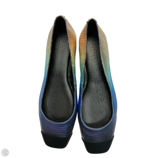 Shoes Designer By Karl Lagerfeld In MULTI, Size: 8