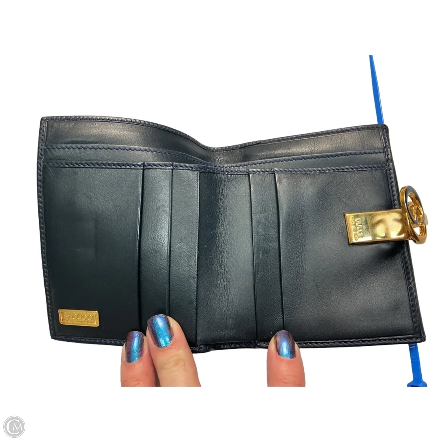 Wallet Luxury Designer By Gucci, Size: Medium