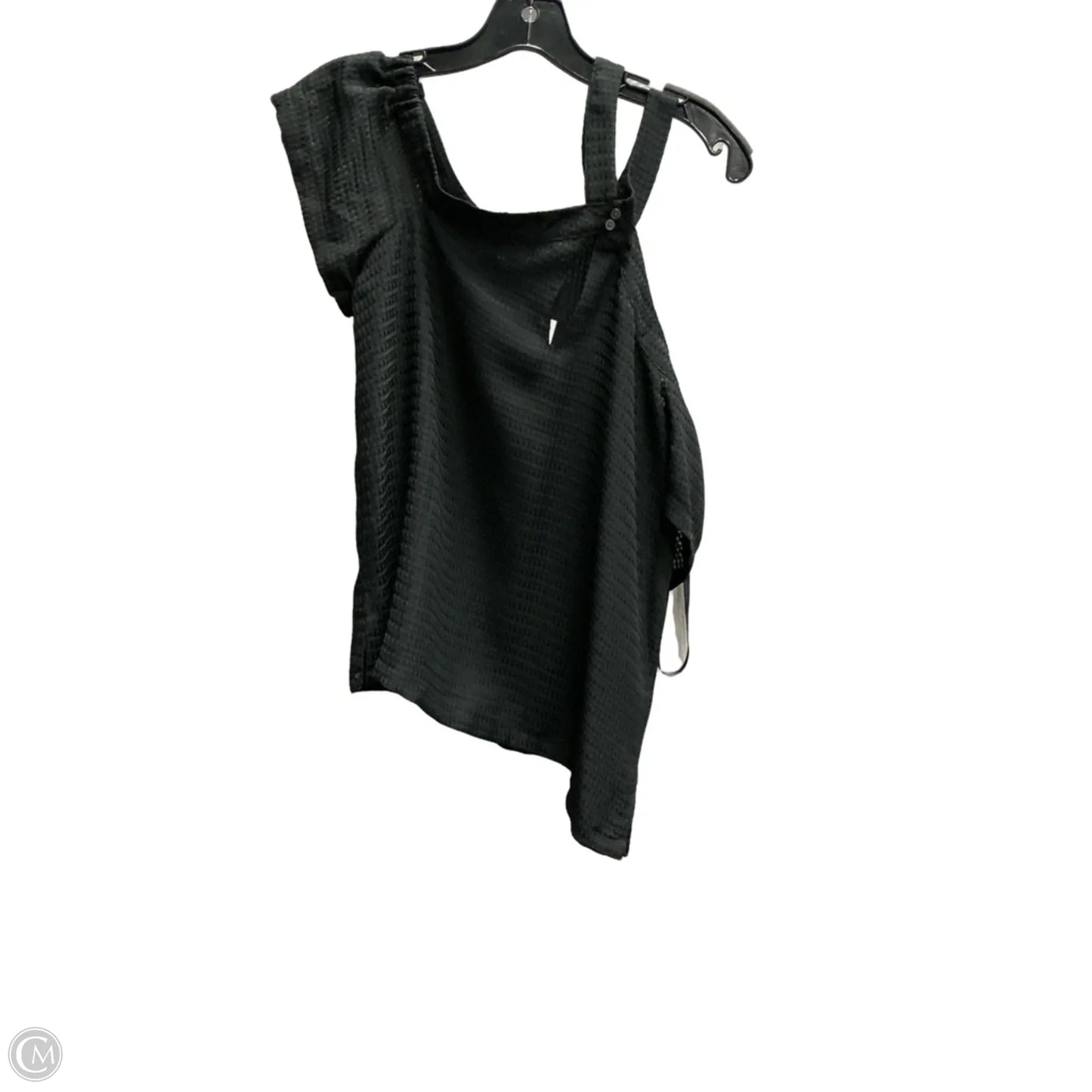 Top Short Sleeve By Loft In Black, Size: Xs