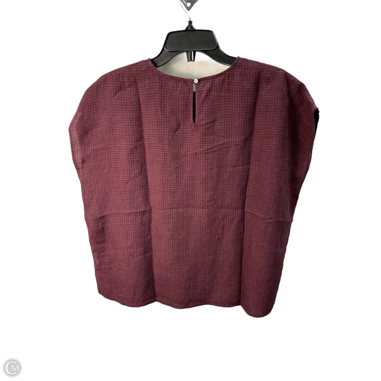 Top Sleeveless By Eileen Fisher In Red, Size: S