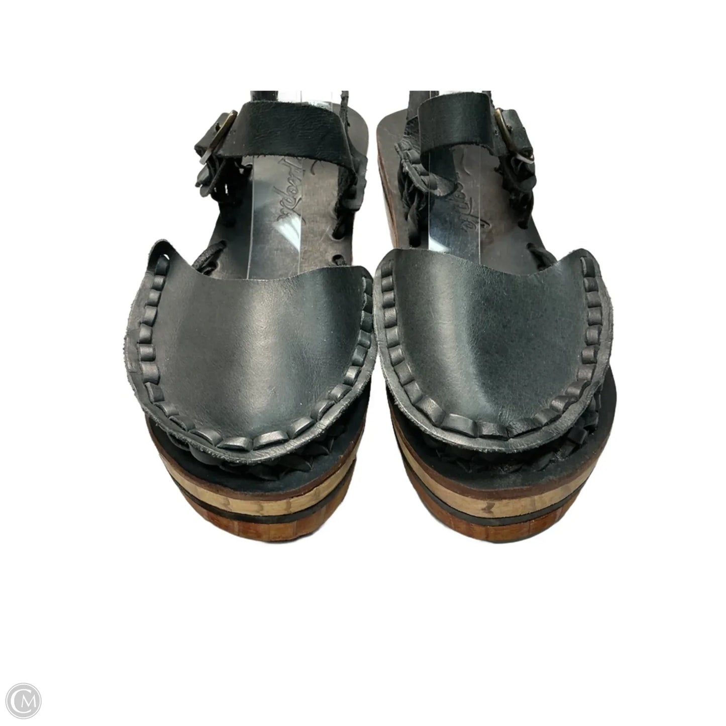 Sandals Heels Platform By Free People In Black, Size: 7