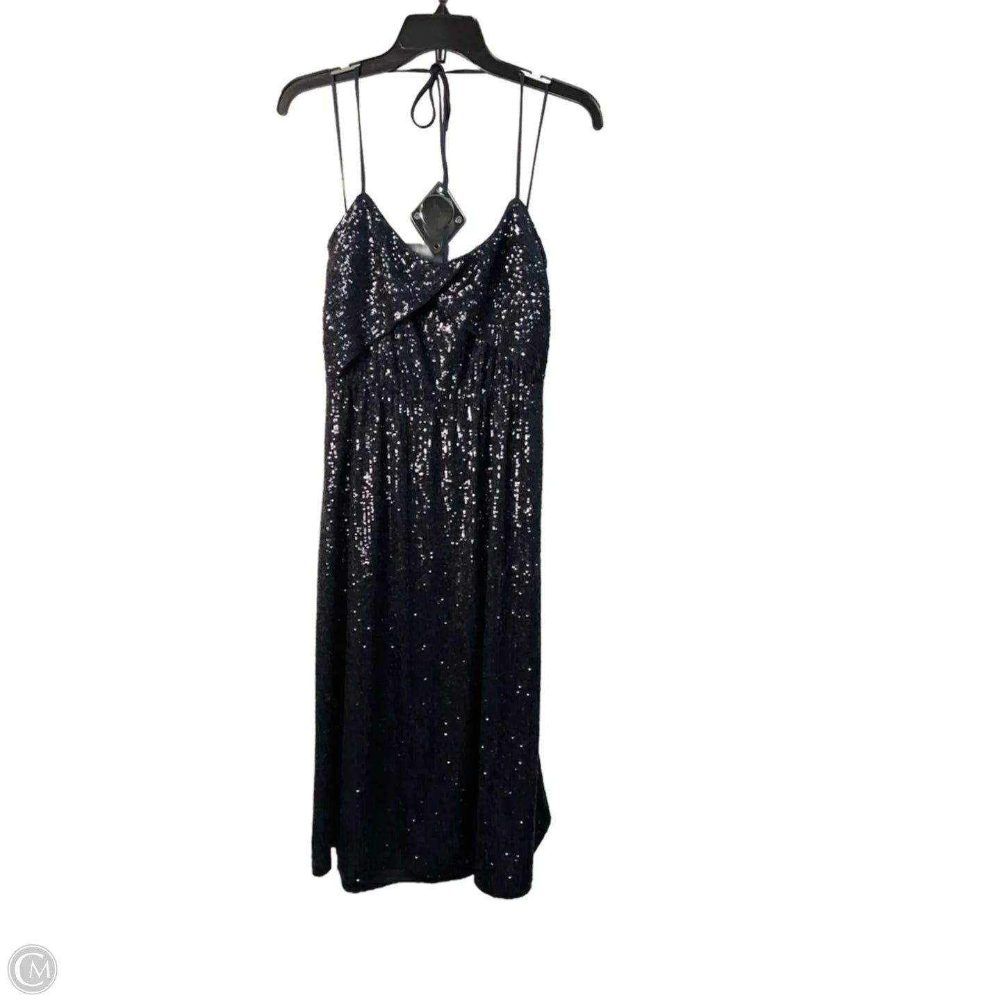 Dress Party Long By Express In Blue, Size: S