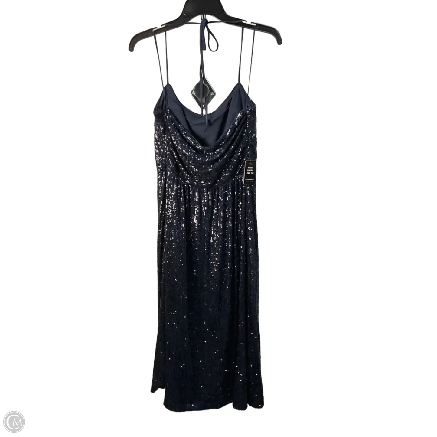 Dress Party Long By Express In Blue, Size: S