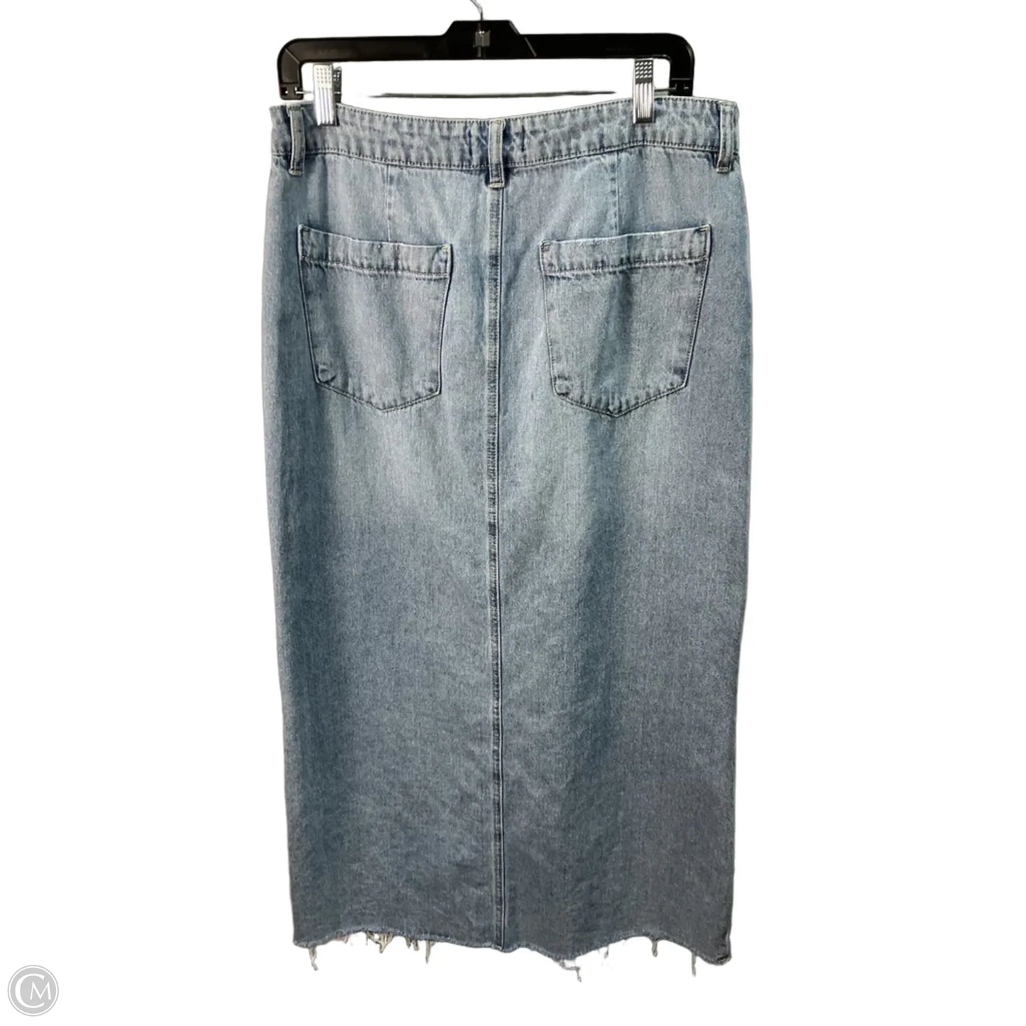 Skirt Maxi By Kut In Blue Denim, Size: 8