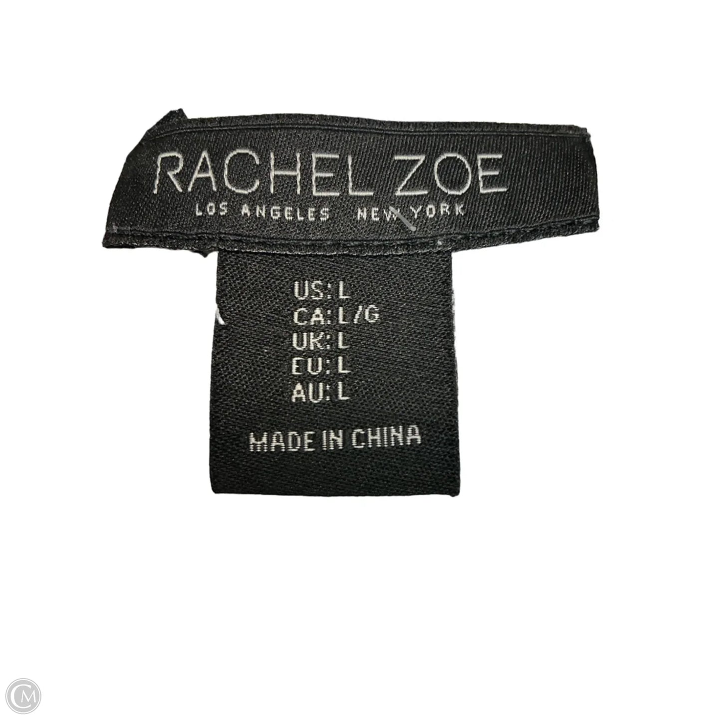 Top Short Sleeve By Rachel Zoe In Animal Print, Size: L