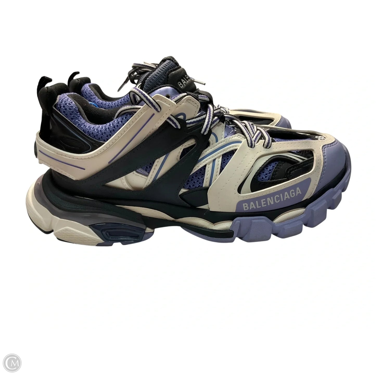 Shoes Luxury Designer By Balenciaga In Purple, Size: 8