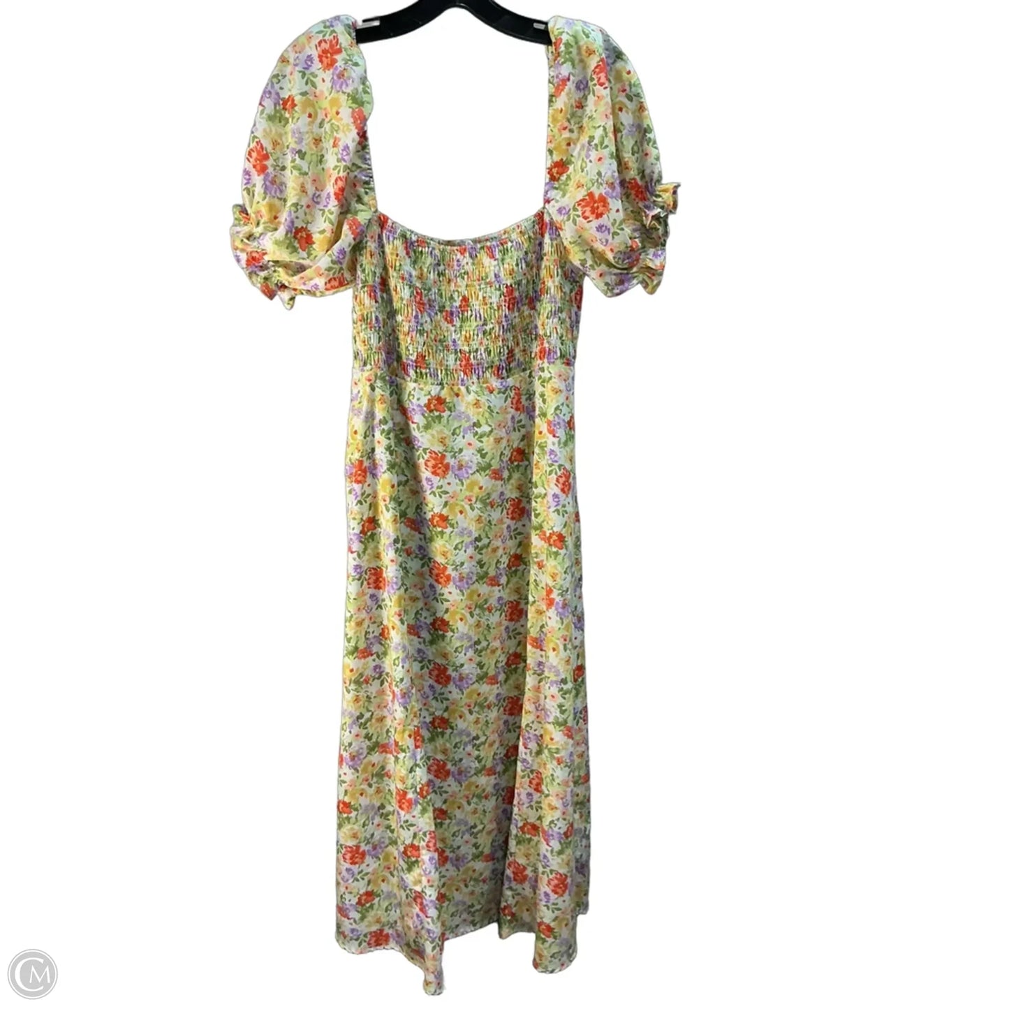 Dress Casual Maxi By Astr In Floral Print, Size: L