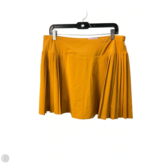 Athletic Skirt By Calia In Yellow, Size: Xl