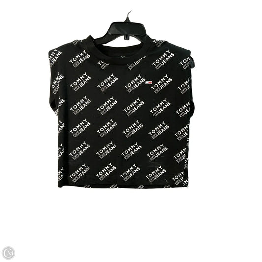 Top Sleeveless By Tommy Hilfiger In Black, Size: S