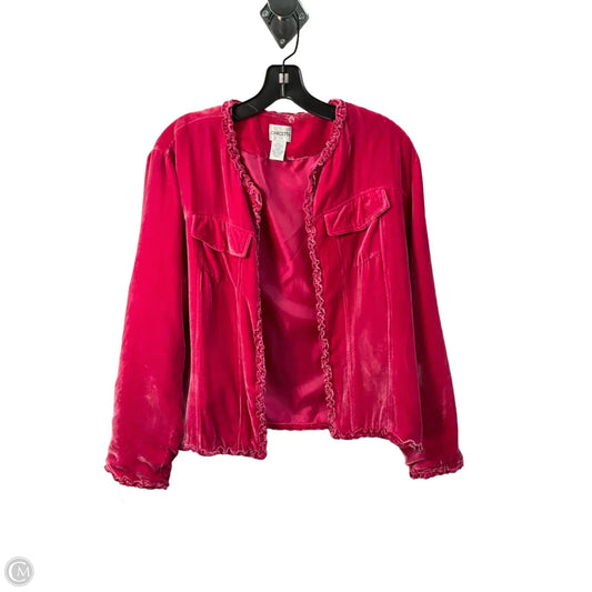 Jacket Other By Chicos In Pink, Size: M