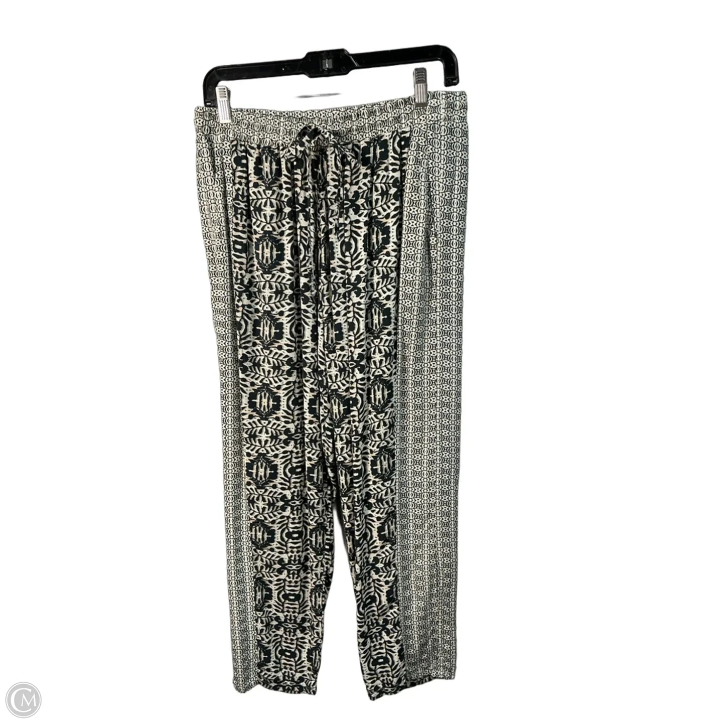 Pants Lounge By Michael Stars In Green & White, Size: 4