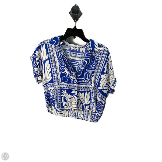 Top Short Sleeve By Peach In Multi-colored, Size: M