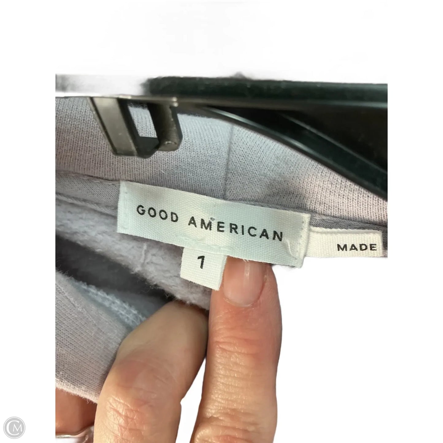 Sweatshirt Hoodie By Good American In Purple, Size: Xs