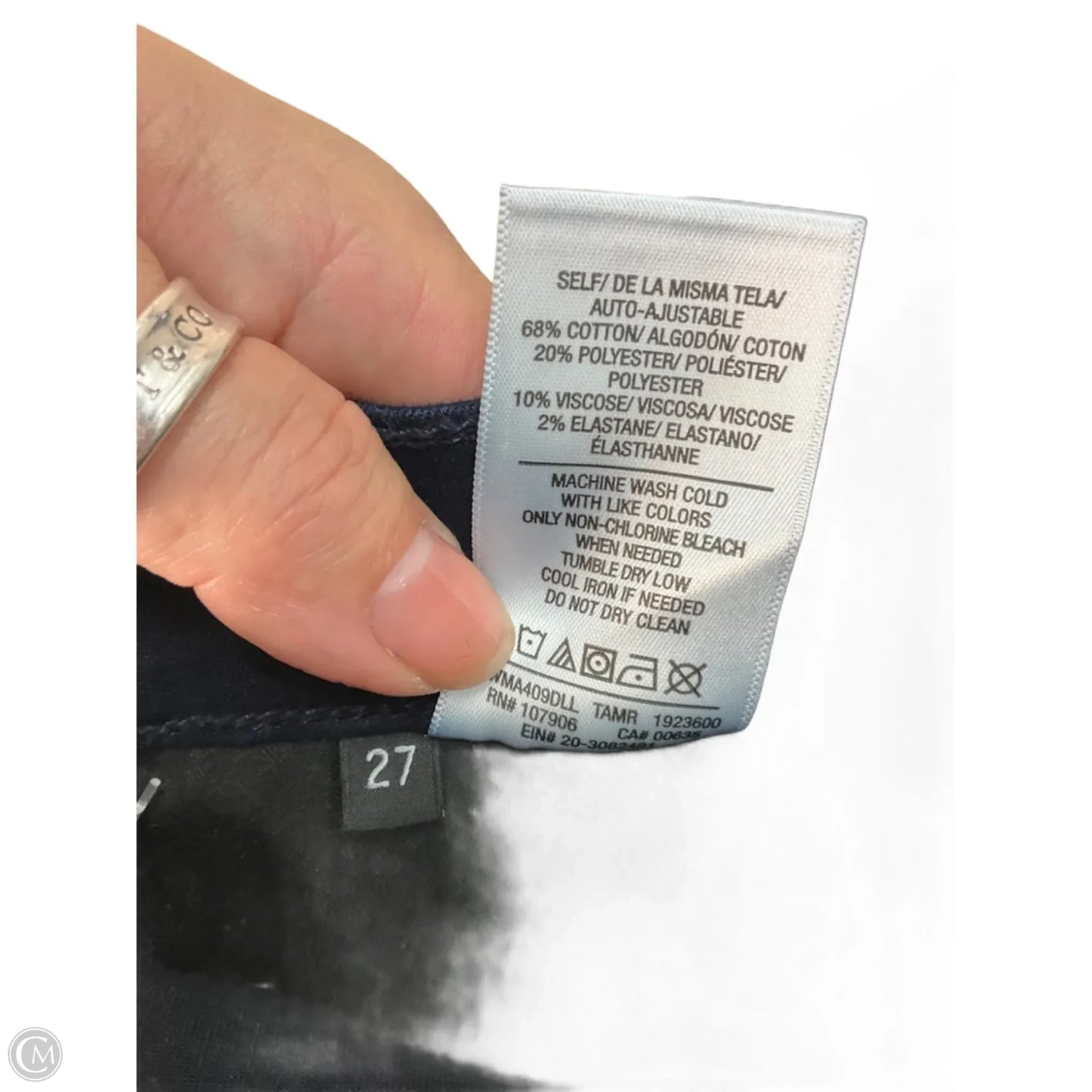 Jeans Skinny By Hudson In Blue, Size: 4