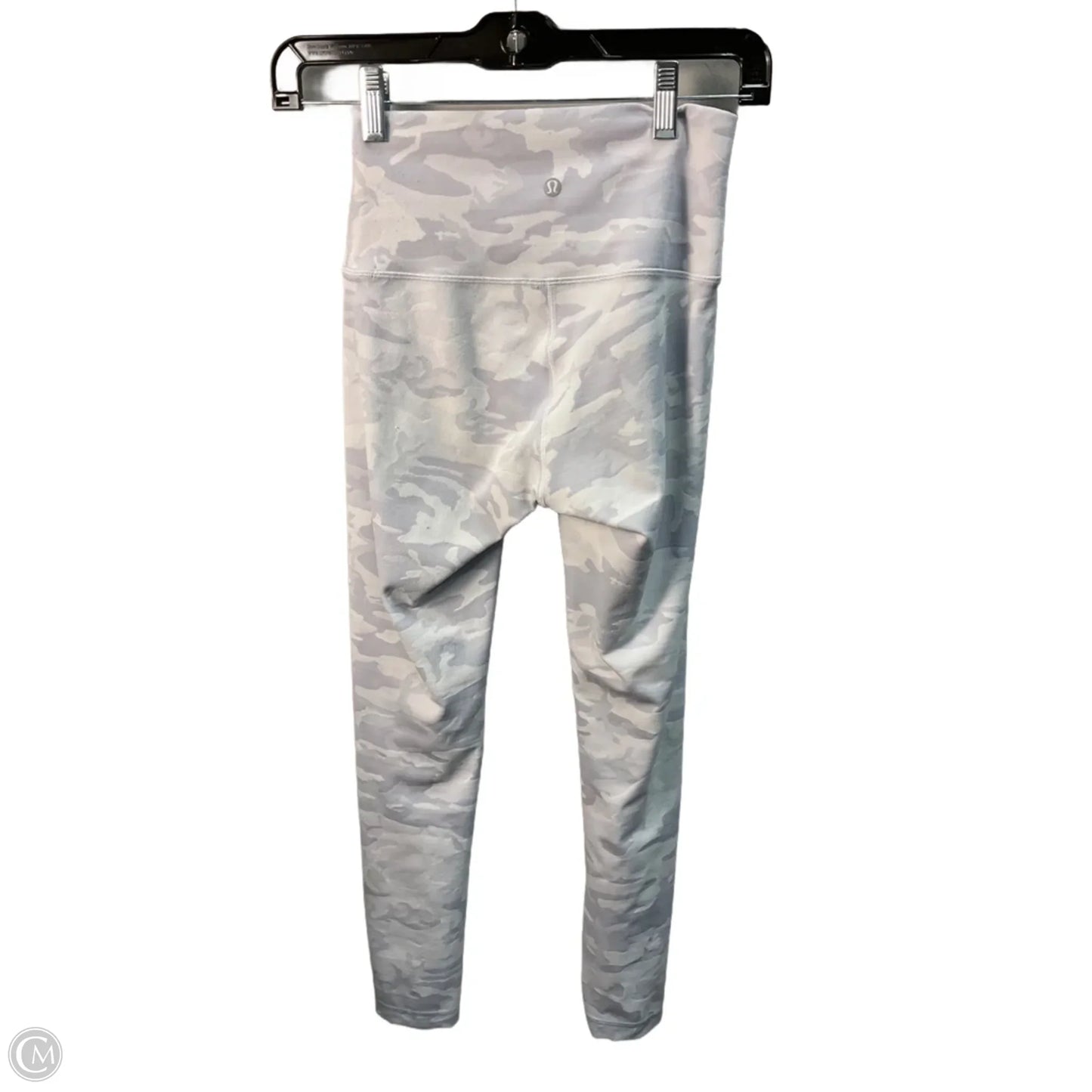 Athletic Leggings By Lululemon In White, Size: Xs