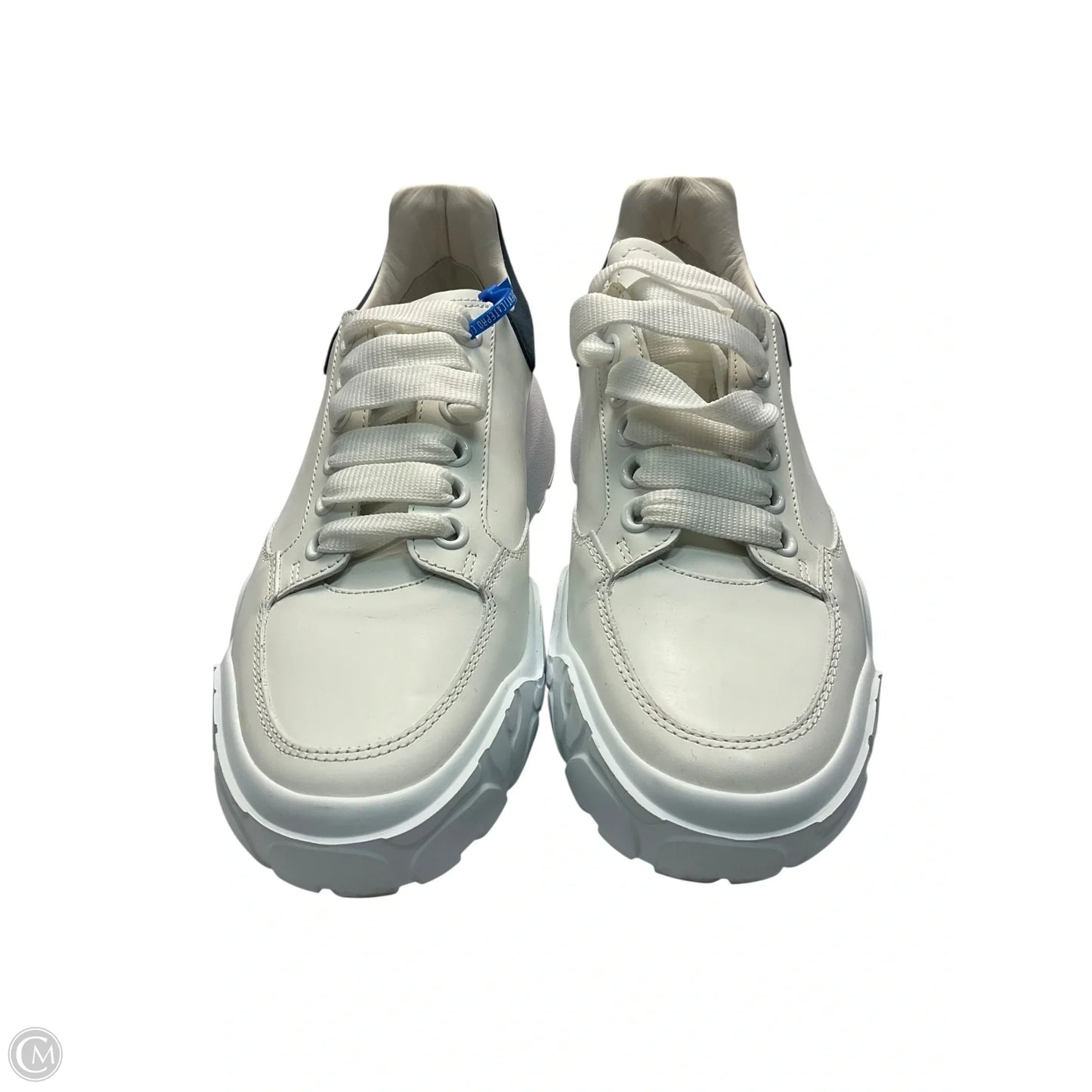 Shoes Luxury Designer By Alexander Mcqueen In White, Size: 7.5