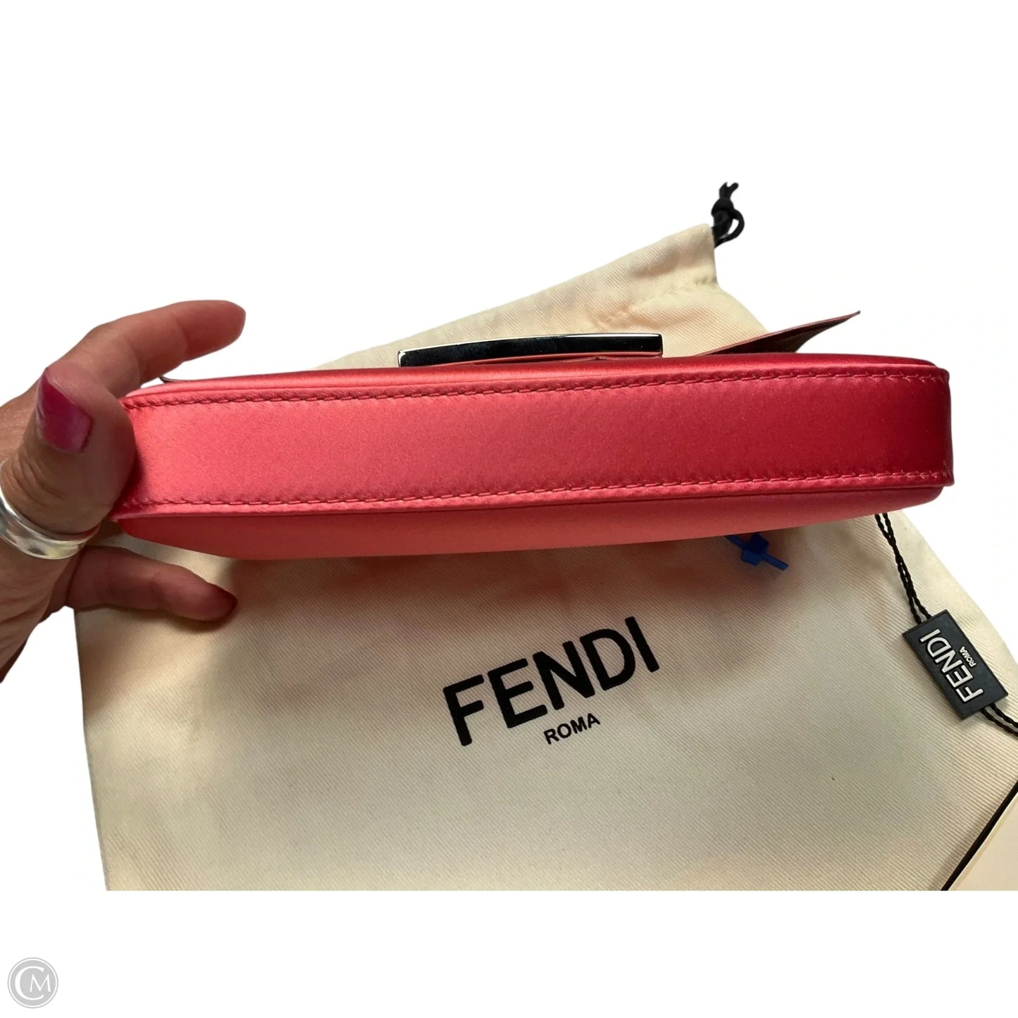 Handbag Luxury Designer By Fendi, Size: Small