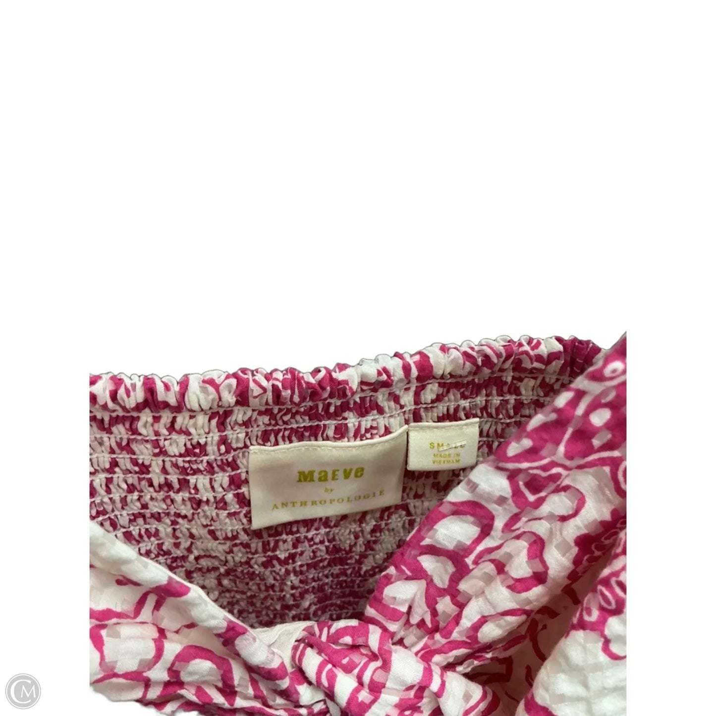 Top Short Sleeve By Maeve In Floral Print, Size: S