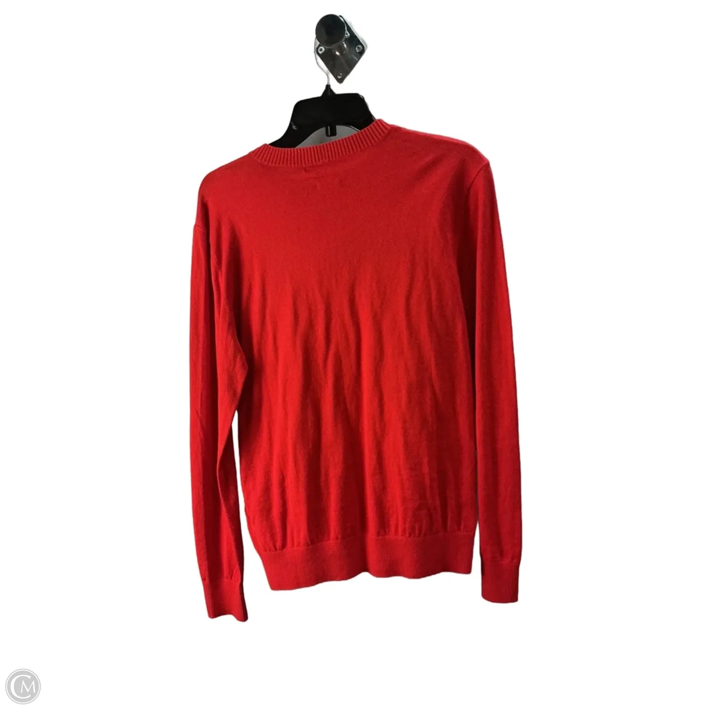 Top Long Sleeve By Armani Exchange In Red, Size: S