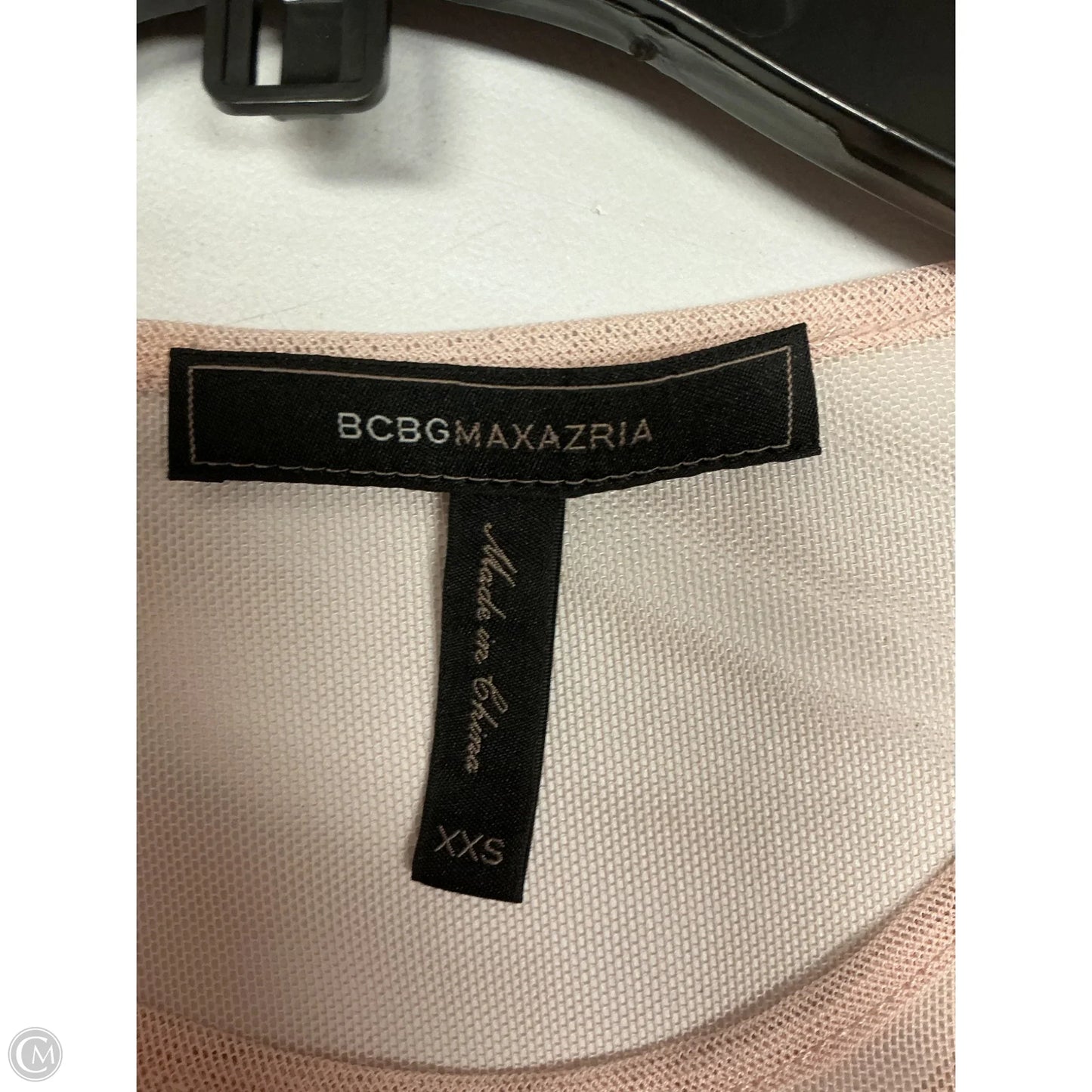 Dress Casual Midi By Bcbgmaxazria In Pink, Size: Xxs