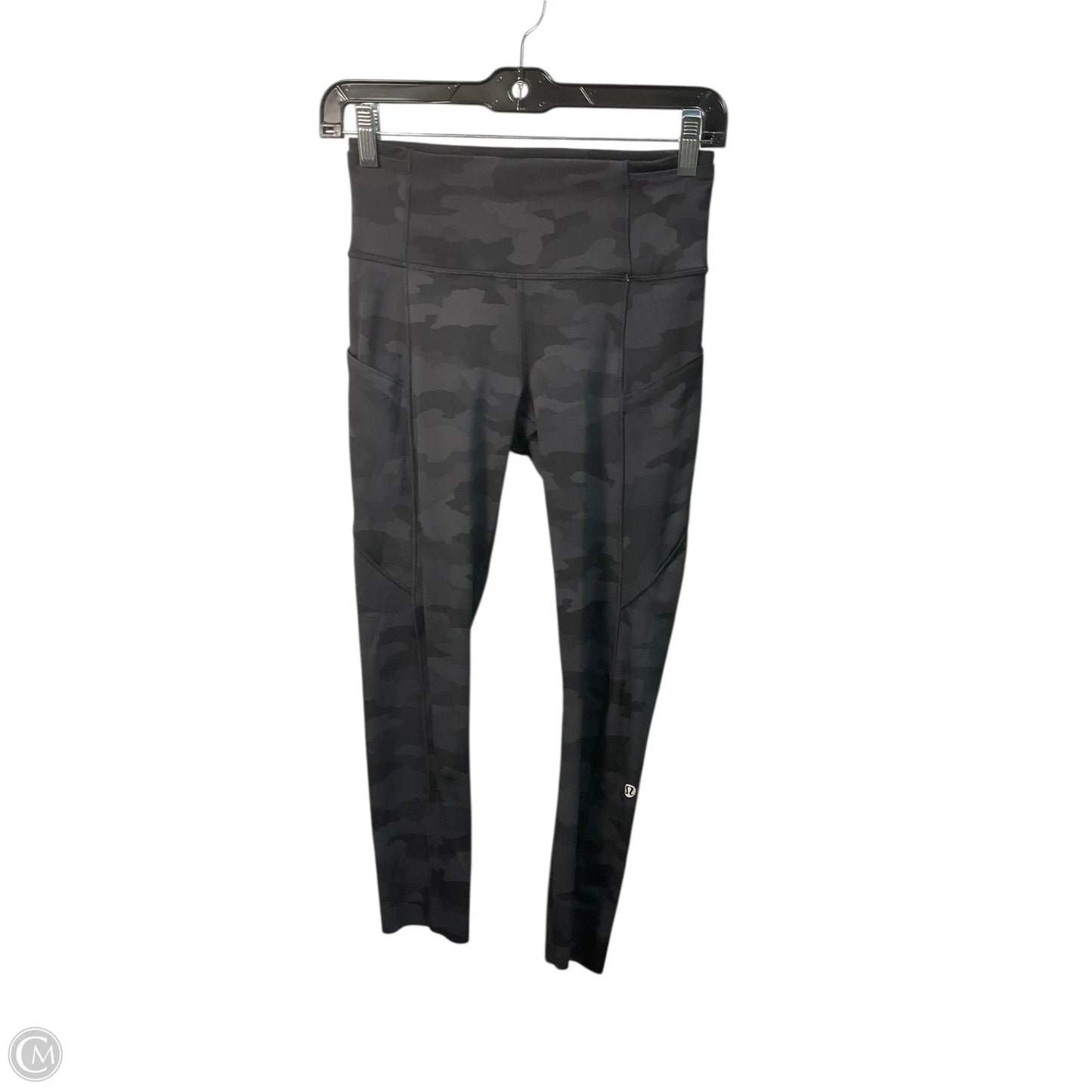 Athletic Leggings By Lululemon In Grey, Size: 2