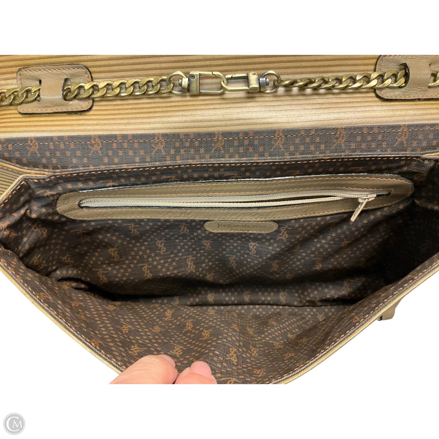 Crossbody Luxury Designer By Yves Saint Laurent, Size: Medium