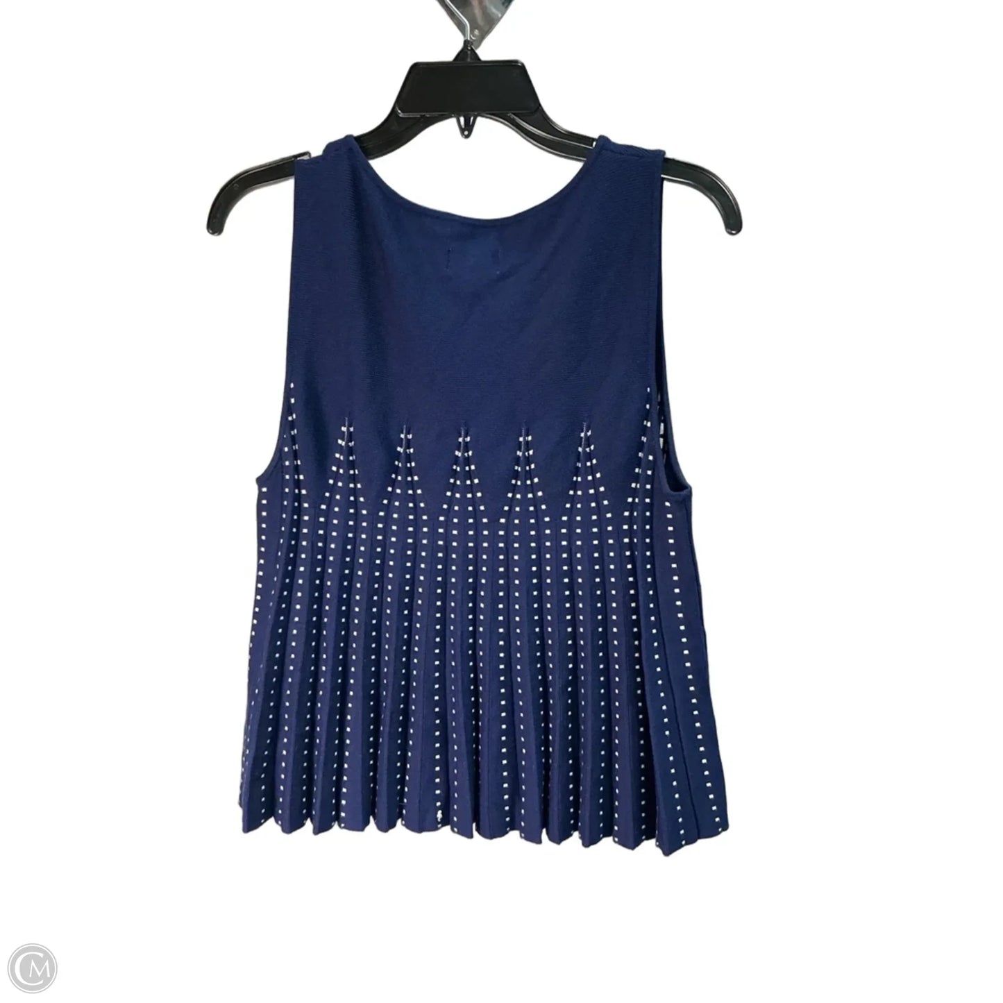 Top Sleeveless By Maeve In Blue, Size: M