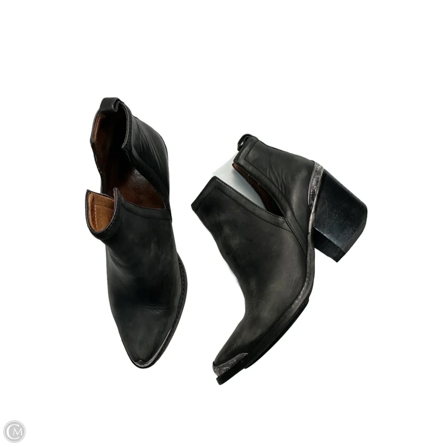Boots Western By Jeffrey Campbell In Grey, Size: 6.5