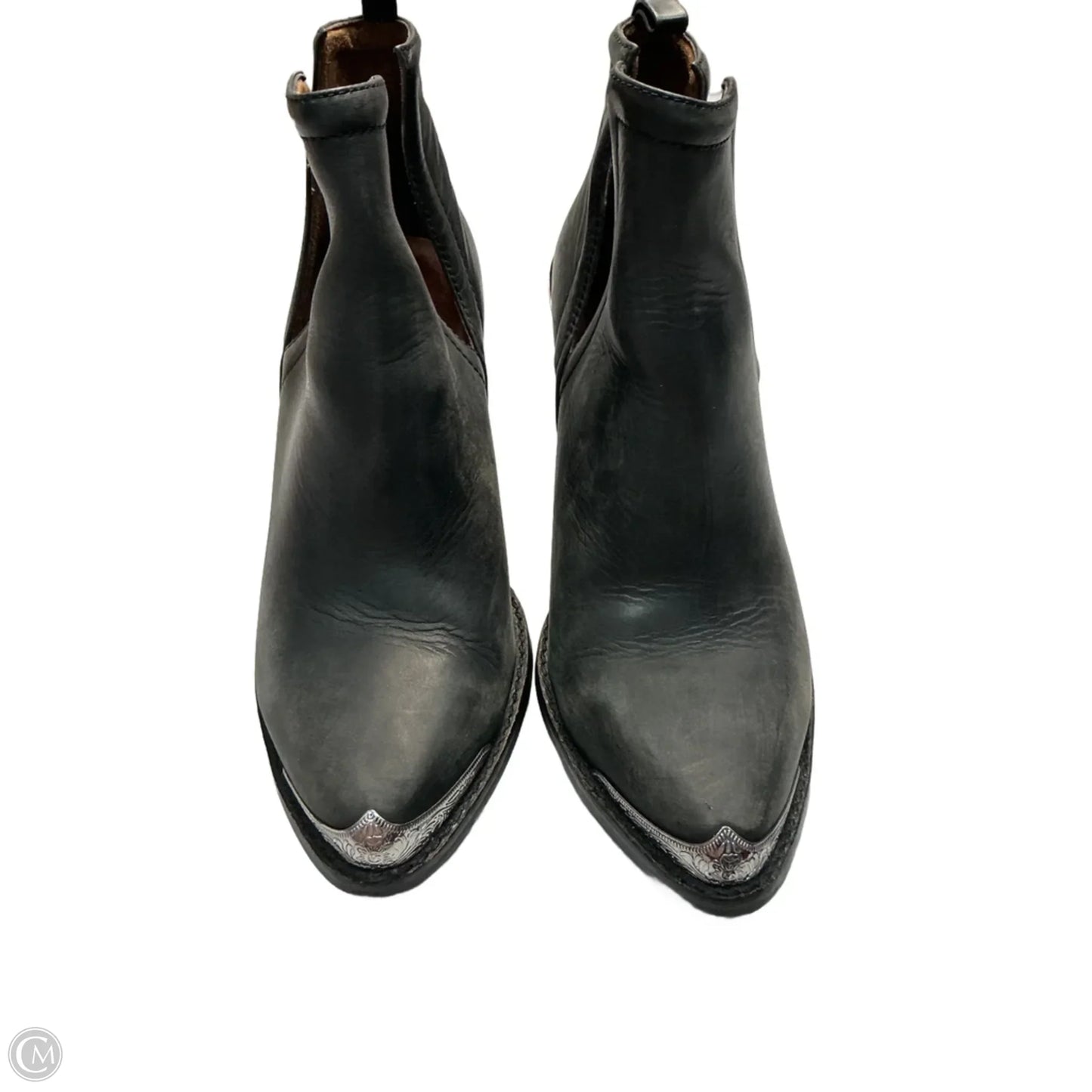 Boots Western By Jeffrey Campbell In Grey, Size: 6.5