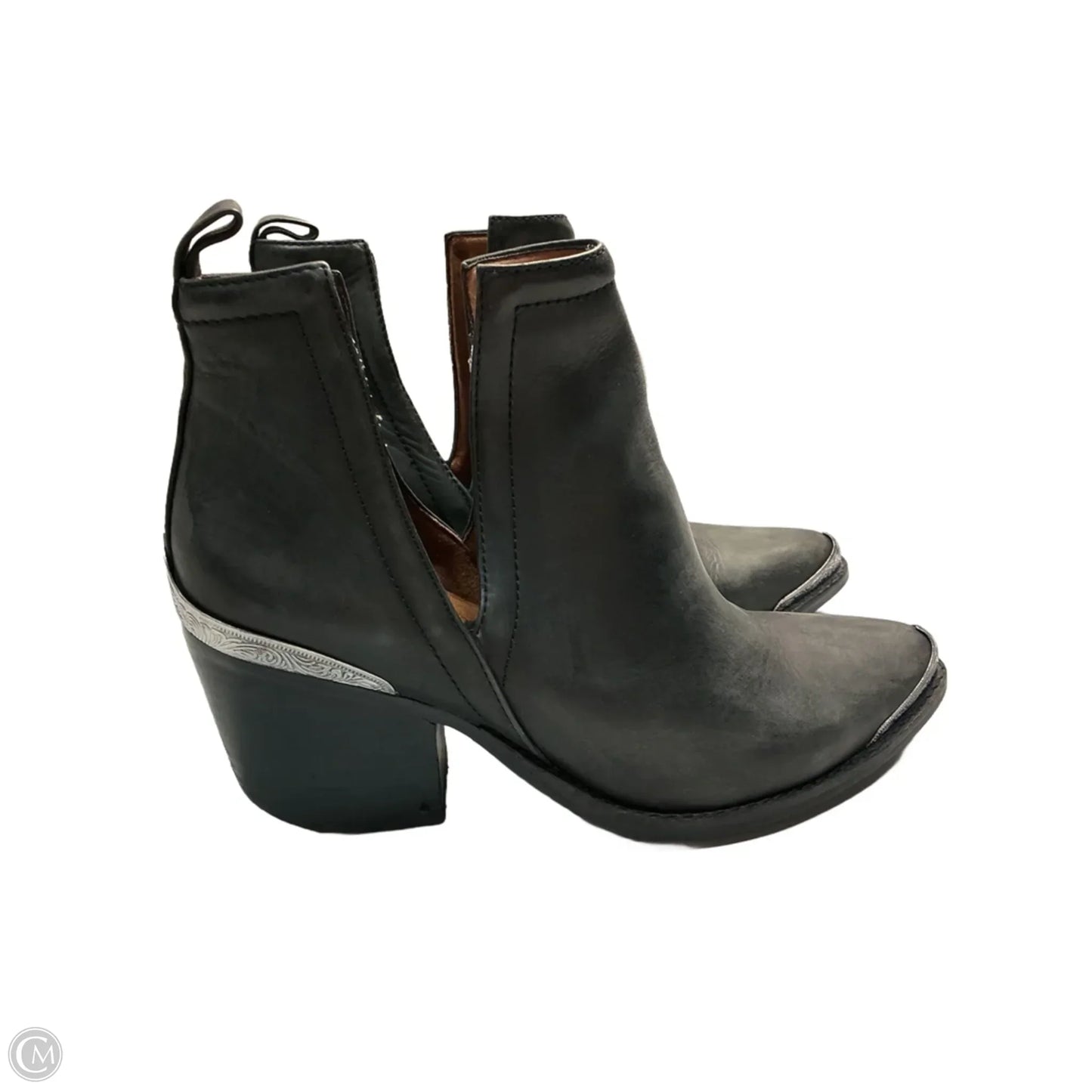 Boots Western By Jeffrey Campbell In Grey, Size: 6.5