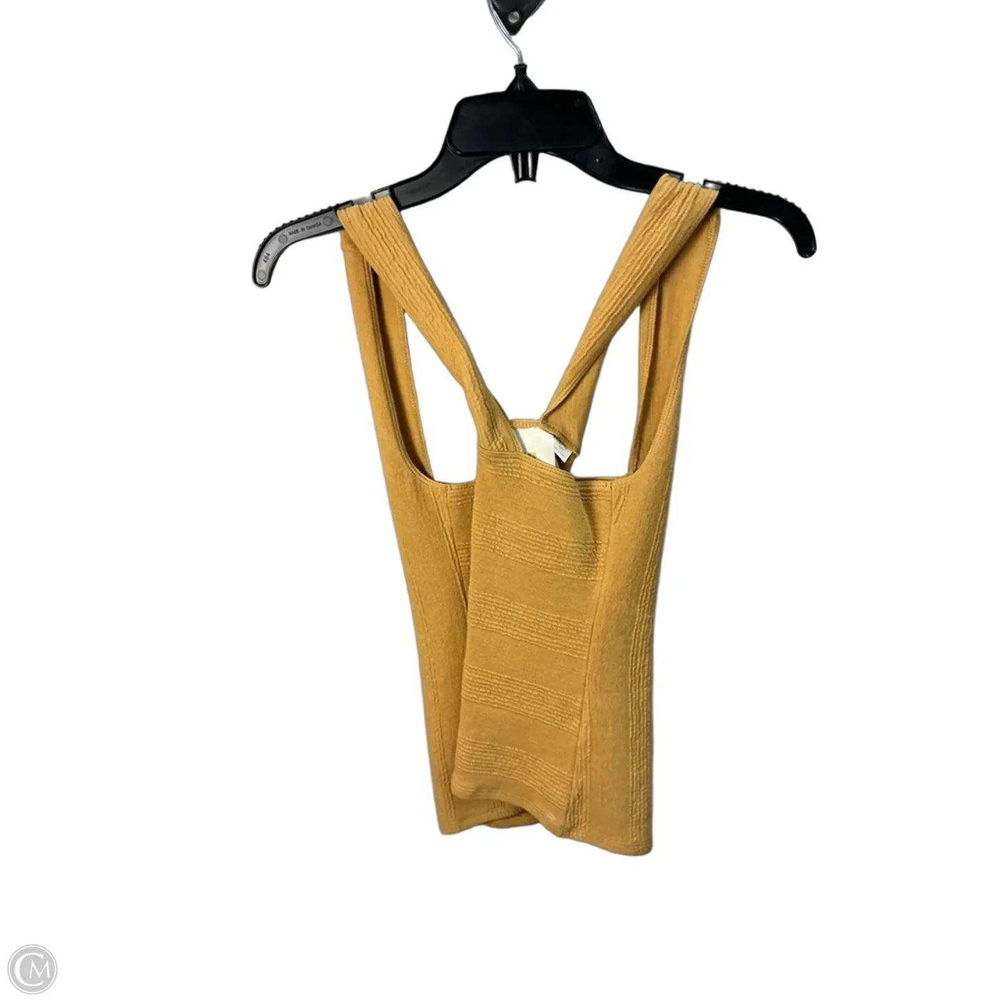 Top Sleeveless By Maeve In Yellow, Size: S