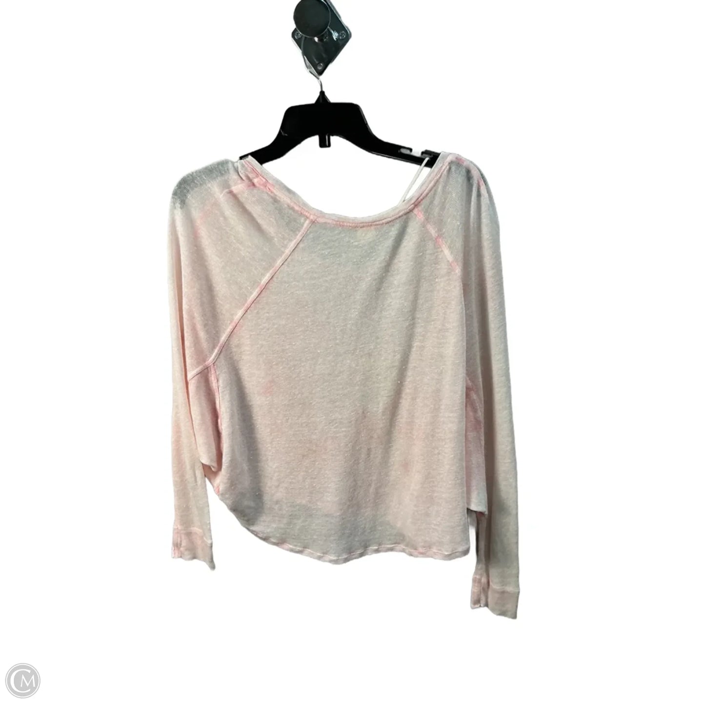Top Long Sleeve By We The Free In Pink, Size: M