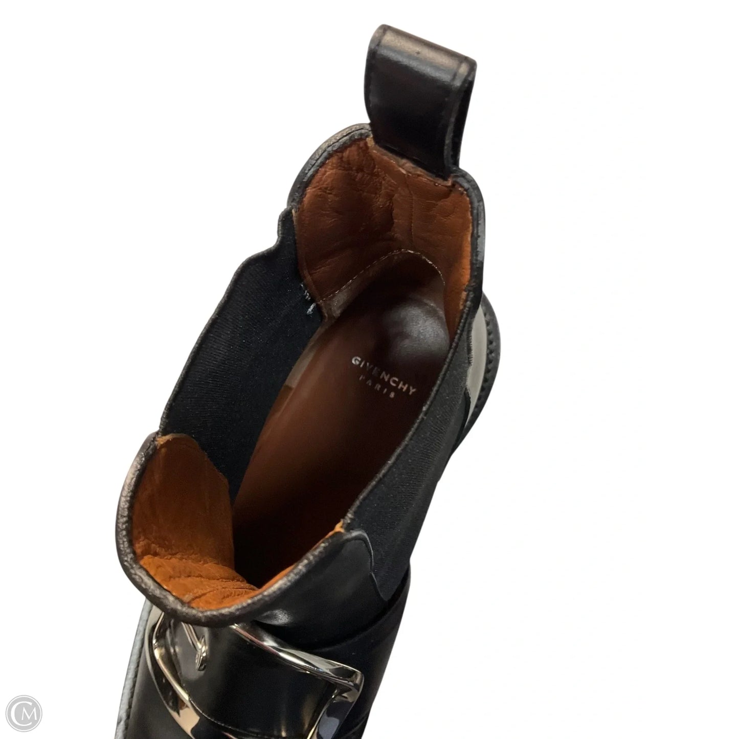 Boots Luxury Designer By Givenchy In Black, Size: 7