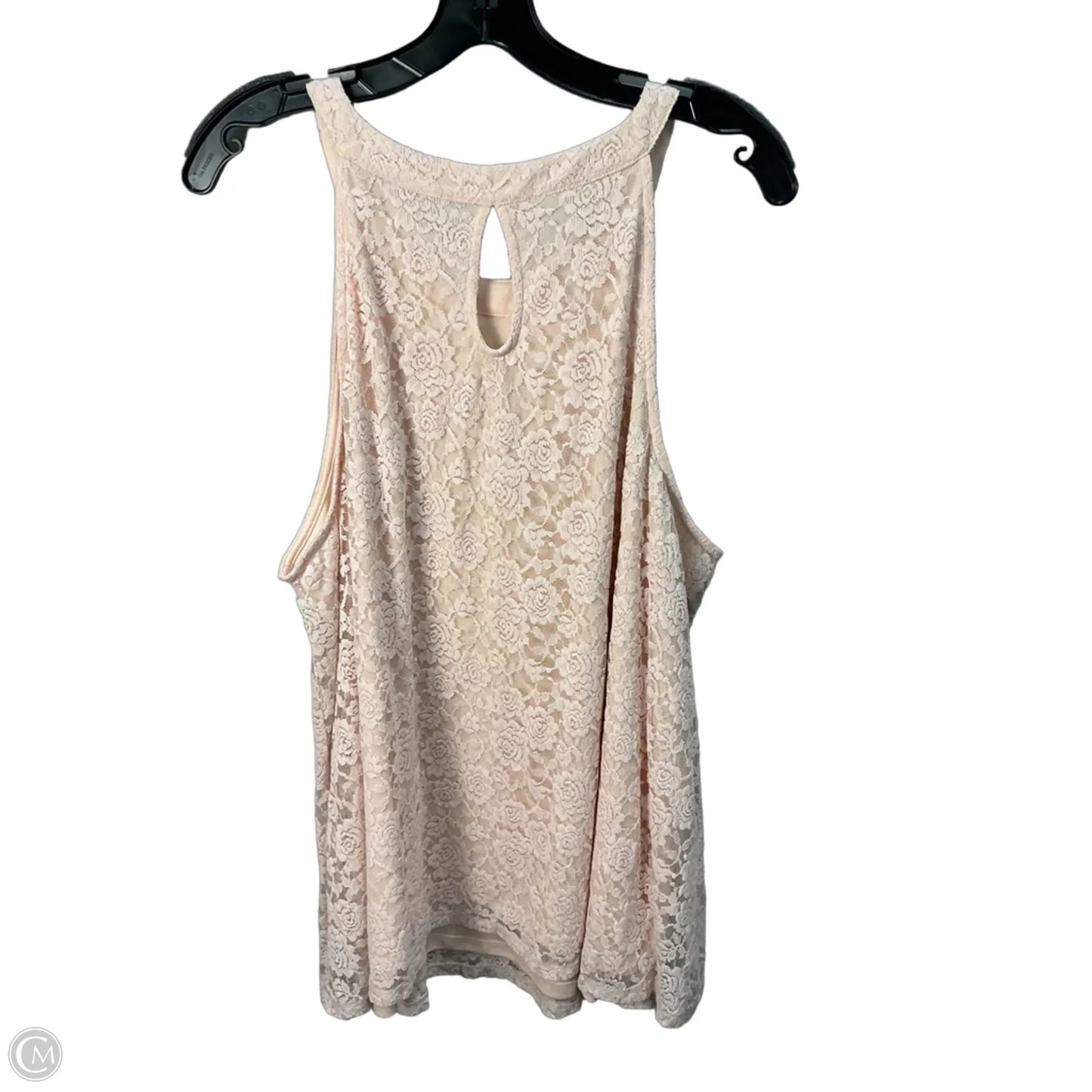 Top Sleeveless By Torrid In Pink, Size: 22