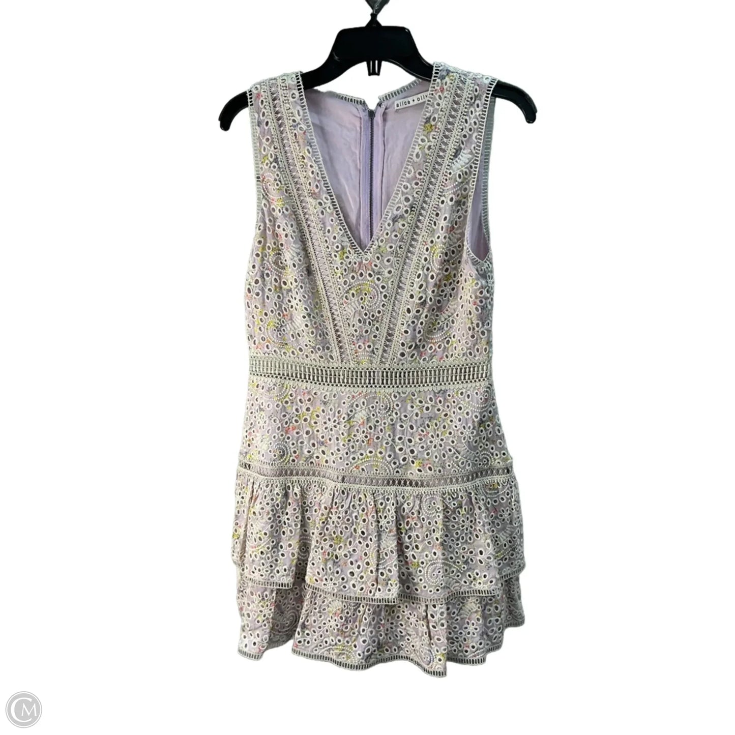 Dress Designer By Alice + Olivia In Purple, Size: M