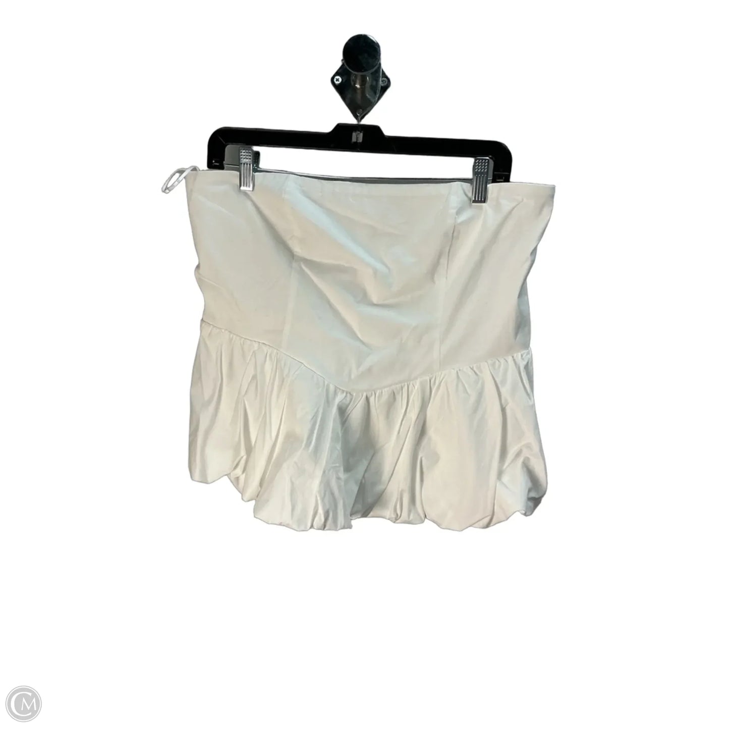 Top Sleeveless By Leith In White, Size: L