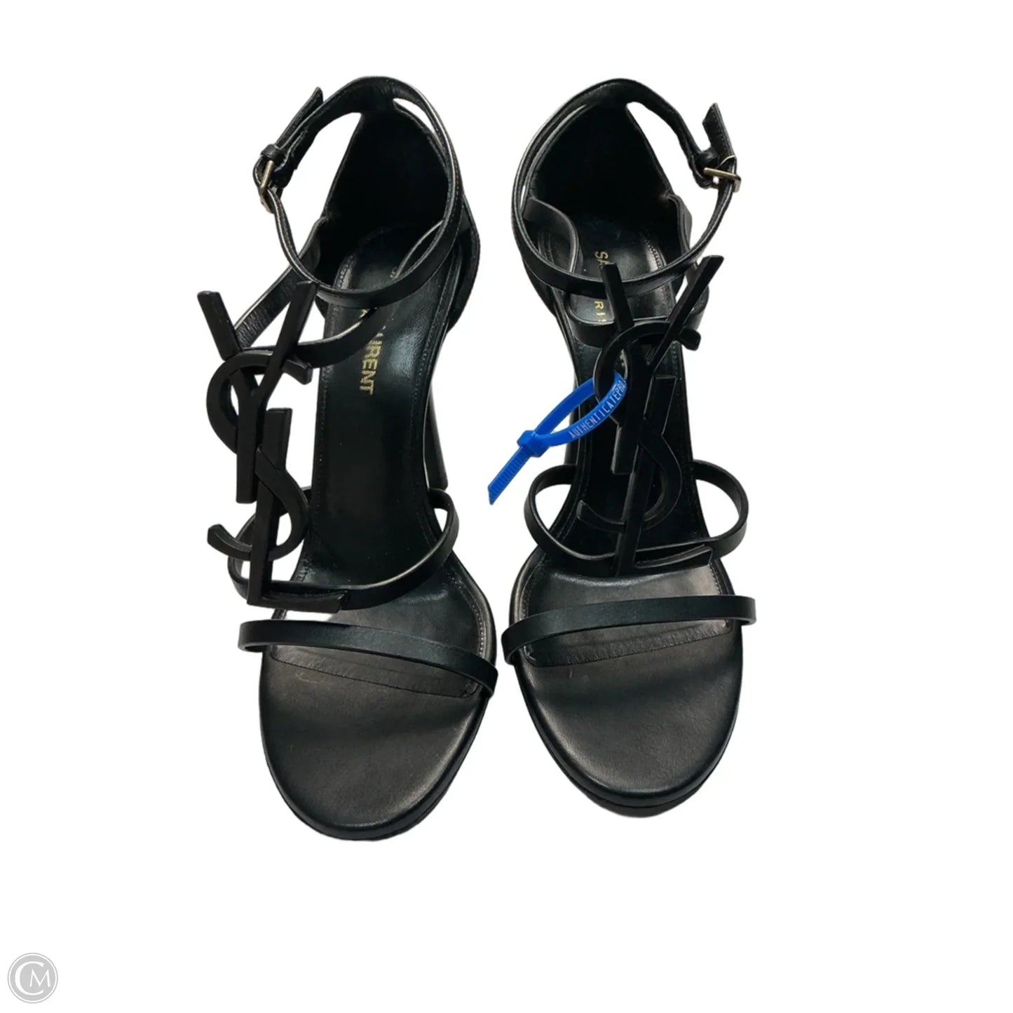 Shoes Luxury Designer By Yves Saint Laurent In Black, Size: 7