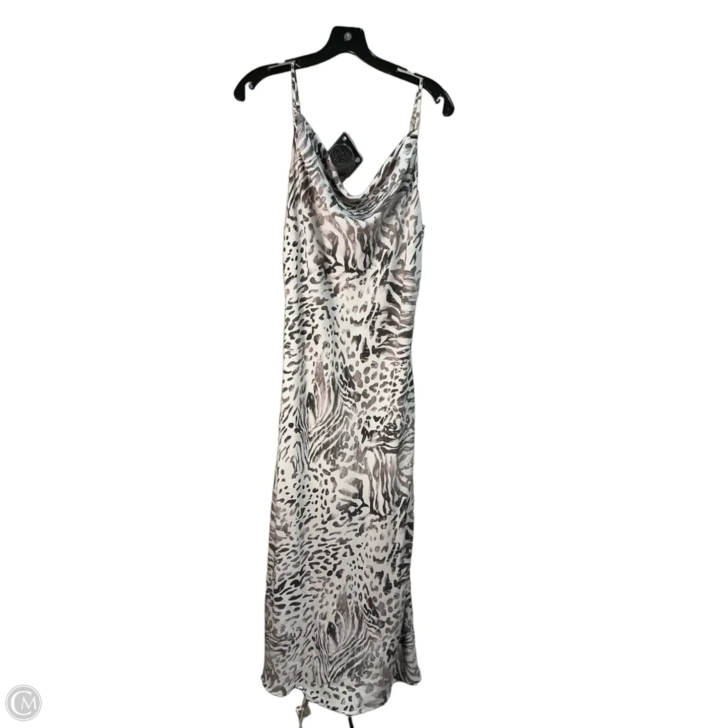Dress Casual Maxi By Vici In Animal Print, Size: L